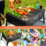 Portable BBQ Barbecue Grill Foldable Charcoal Grill Camping Garden Outdoor Travel 40376126