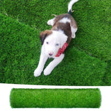 ZUN (2Pack)3.3FTx10FT Artificial Grass Realistic Synthetic Thick Fake Faux Grass Rug Astroturf Carpet W2836P230766