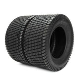 ZUN Set of 2 * New 18x9.50-8 Lawn Mower Golf Cart Turf Tires P322 /4PR - 13032 49375288