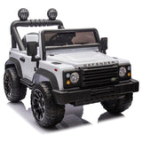 ZUN Licensed 2015 Land Rover Defender 90,24V Kids Ride On XXL Car W/Parents Control,2wd,Four-wheel W1396P190412