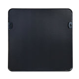 36in x 36in Inch Black Metal Framed Square Bathrrom Mirror for Wall. W2203P310398