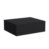 Milano Floating Nightstand , End Table, Side Table Wall-Mounted with Drawer -Black -Bedroom B200137825