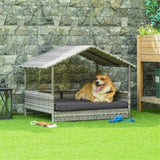 ZUN Dog Bed/ Dog House / Rattan Pet Sofa （Prohibited by WalMart） 76266078