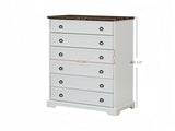 Modern 6 Drawer Dresser, Dressers for Bedroom, Tall Chest of Drawers Closet Organizers & Storage W2275P149119