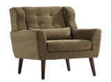 Modern Accent Chair,Chenille Arm Chairs for Living Room,Upholstered Mordern Armchair,Comfy Soft W1028102389