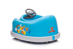 ZUN Bumper Car for Kids, 12v Dual Drive 1-6 Years Old Children's Electric Car with Pushrod Dinner Plate 32053171