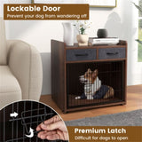 ZUN Pet furniture, dog cage with furniture 05902400