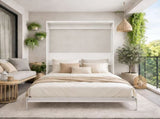 DIY Cabinet Folding Bed Queen Size Vertical Murphy Wall Bed Hardware Kit,Grey Bed Frame W5290P457894