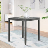 Wooden Dining Square Table, Kitchen Table for Small Space, 4 Person Counter Height Table, Gray,
ONLY W1998126370