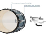 Full Size Adult Drum Set 5-Piece Black with Bass Drum, two Tom Drum, Snare Drum, Floor Tom, 16" Ride 13631659