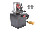 12 Quart Hydraulic Power Unit Double Acting Hydraulic Pump 12V DC 3200 PSI for Dump Trailer 17448678