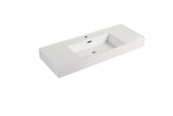 ZUN 48 Inch Resin basin For Bathroom Vanity,Vanity Top only W1972P186775