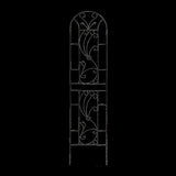 2 Pack Metal Garden Trellis 86.7" x 19.7" Rustproof Trellis for Climbing Plants Outdoor Flower 46403459