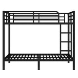 Metal Full over Full Bunk Bed for Teens and Adults,Space-Saving/Noise Reduced/No Box Spring Needed, W1580P309630