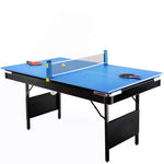 ZUN 5.5FT 3 in 1 Billiard table, 3 in 1 pool table, 5.5FT game table, 3 in 1 table tennis table, W2377P149840