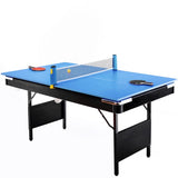 ZUN 5.5FT 3 in 1 Billiard table, 3 in 1 pool table, 5.5FT game table, 3 in 1 table tennis table, W2377P149840