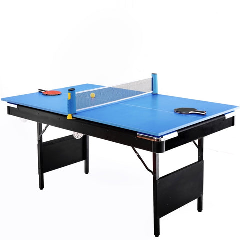 ZUN 5.5FT 3 in 1 Billiard table, 3 in 1 pool table, 5.5FT game table, 3 in 1 table tennis table, W2377P149840