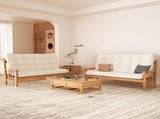 8 inch Floor Mattress Futon Mattress Sleeping Pad Foldable Roll Up Mat, Sofa Couch Bed, Full Size T3210P477353