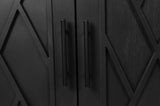 60 inches Modern Farmhouse Accent with 4 Doors and Adjustable Shelf Wood Sideboard Buffet W1445121945