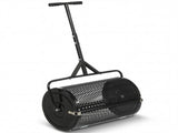 24" Lawn Topdressing Spreader with 0.75"0.5" Mesh, Compost Spreader for Soil Sand Fertilizer Black 21919804