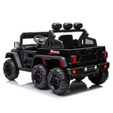 ZUN 24V Ride On Large PickUp Truck car for Kids,ride On 4WD Toys with Remote Control,Parents Can Assist W1396134561