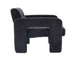 Modern Minimalist Casual Single Armchair Living Room, Bedroom, Office Area Upholstered Chair 17513857
