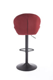 Bar Stools Set of 2 - Adjustable Barstools with Back and Footrest, Counter Height Bar Chairs for W1249P253973