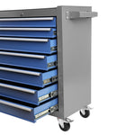 ZUN Rolling Tool Chest with 7-Drawer Tool Box with Wheels Multifunctional Tool Cart Mechanic Tool 98954257