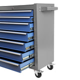 ZUN Rolling Tool Chest with 7-Drawer Tool Box with Wheels Multifunctional Tool Cart Mechanic Tool 98954257