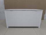 Kids Wooden Toy Box Storage with Safety Hinged Lid for Ages 2 43537735