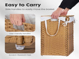 110L Laundry Hamper with Lid, Laundry Basket with Removable Liner for Bathroom Bedroom 24315751