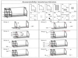 4 Bag Organizer Garage Storage, Extra Large Bag Storage Rack for Bag, Clubs and 32890500