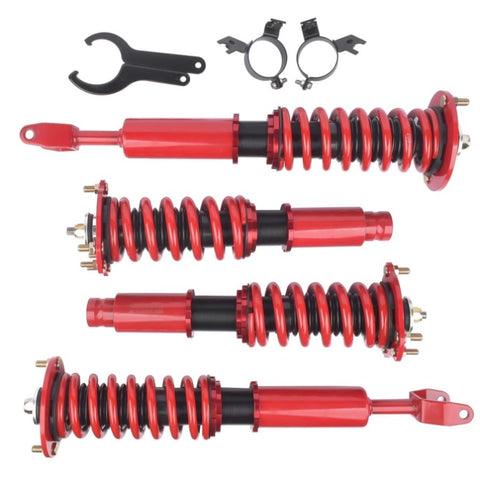 ZUN Coilovers Suspension Lowering Kit For Honda Prelude 1992-2001 Adjustable Height 24617873