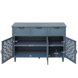 3 Door 3 Drawer Cabinet, American Furniture, Suitable for Bedroom, Living Room, Study W688124215