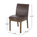 ZUN DINING CHAIR 58924.00PUDBRN