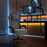 Ergonomic Gaming Chair, Video Game Chair with Massage Lumbar Support and Footrest, Height Adjustable 19714331