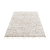Talas Trellis Area Rug in Cream B03599882