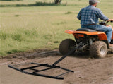 74" Heavy-Duty Drag Harrow with 80 lbs Load Capacity, Tow-Behind Leveling Tool for Driveway, Garden 69892859