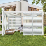 Outdoor Louvered Pergola Accessories Pergola Screens W1859P321939