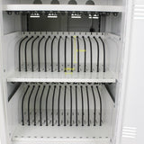 Mobile Charging Cart and Cabinet for Tablets Laptops 30-Device With Combination Lock W110258543