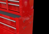 High Capacity Rolling Tool Chest with Wheels and Drawers, 8-Drawer Tool Storage Cabinet--RED W110243144