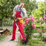 21V Electric Weed Edger Cordless String Trimmer Grass Mower Eater Bush Cutter with 16800RPM 2x 90821869