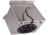 Aluminum 2.5 Gallon Fuel Cell Tank Black Racing Drift w/ Level Sender Unit 72431907