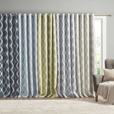 Printed Ikat Blackout Patio Curtain B03599827