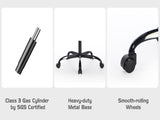 Gaming Chair with Footrest, Ergonomic Computer Chair with Headrest and Lumbar Support, Breathable W2367P288692