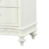 Ivory 2-Drawer Nightstand B062P209005