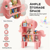 Open storage rack in pink 96870502