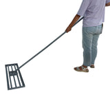 Garden backyard farmland golf course compost sand leveling with 79.5 long handle heavy duty tool 19956114