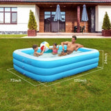 ZUN Inflatable Swimming Pools Inflatable Lounge Pool for Kids Baby Adult Inflatable Water Ball Pool for 58899658