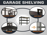 Heavy Duty Garage Shelving Unit, 2000 lbs Metal Storage Shelves, 5-Tier Adjustable Steel Shelving 19617180